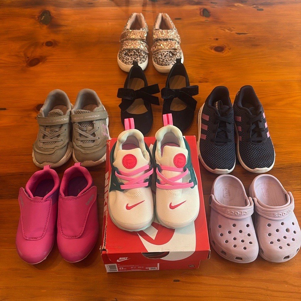 Size 8 SHOE lot x7 pair